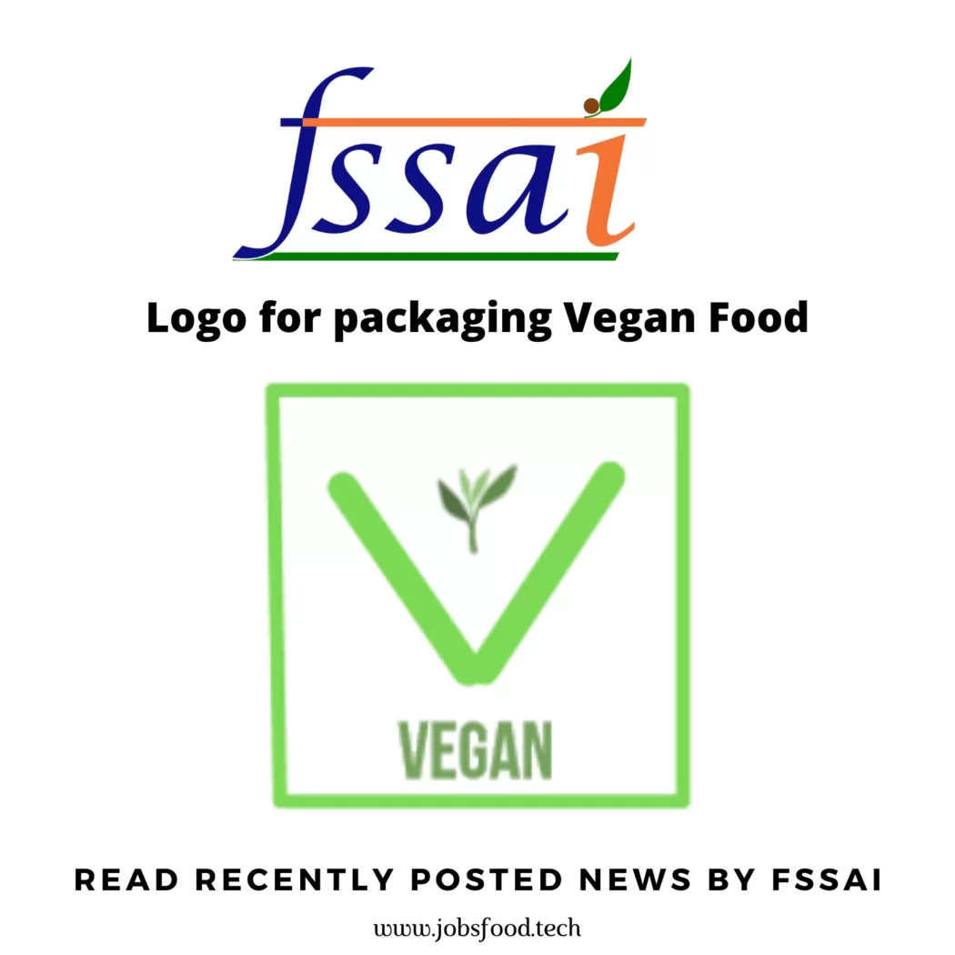 Vegan Foods FSSAI update | Vegan Logo | lattest FSSAI updates