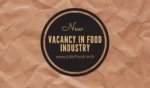 Vacancy for Food Industry | Pune