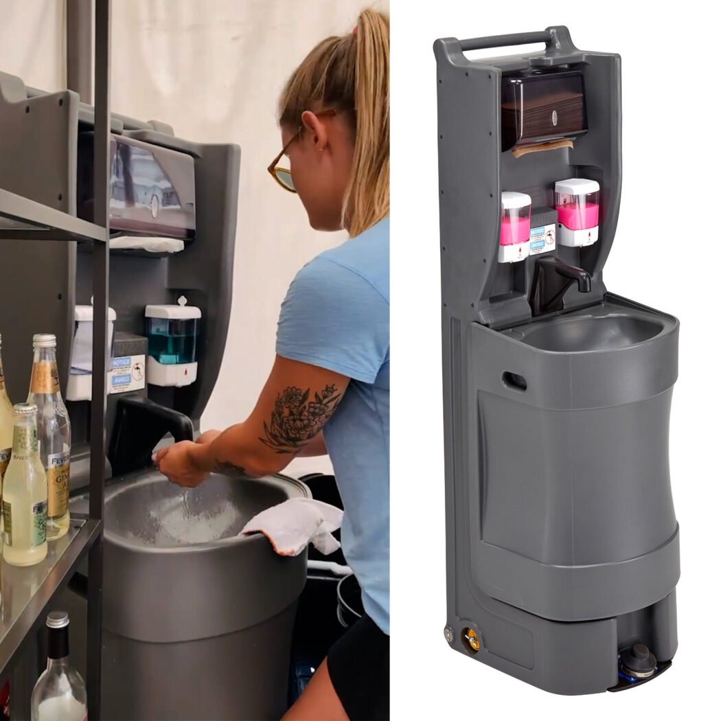 Hilton Hotel Uses Cambro Handwash Station to Increase Sanitation Poolside