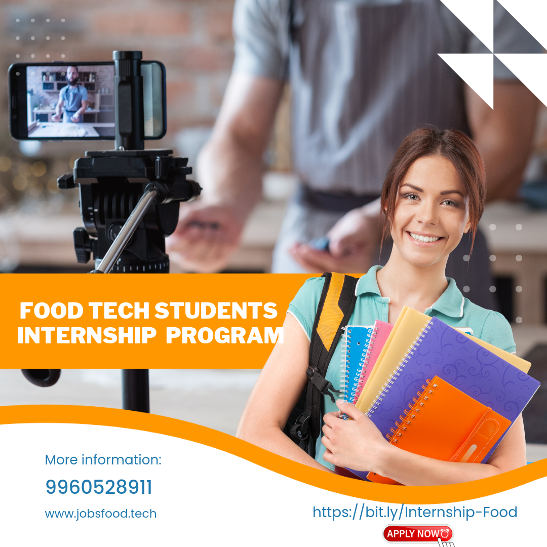 Foodtech Program Food Tech Students Internship Program (jobsfood.tech)