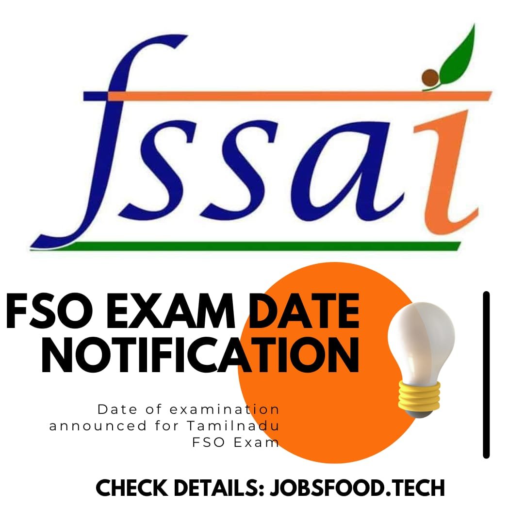 FSSAI Food Safety Officer Exam Date