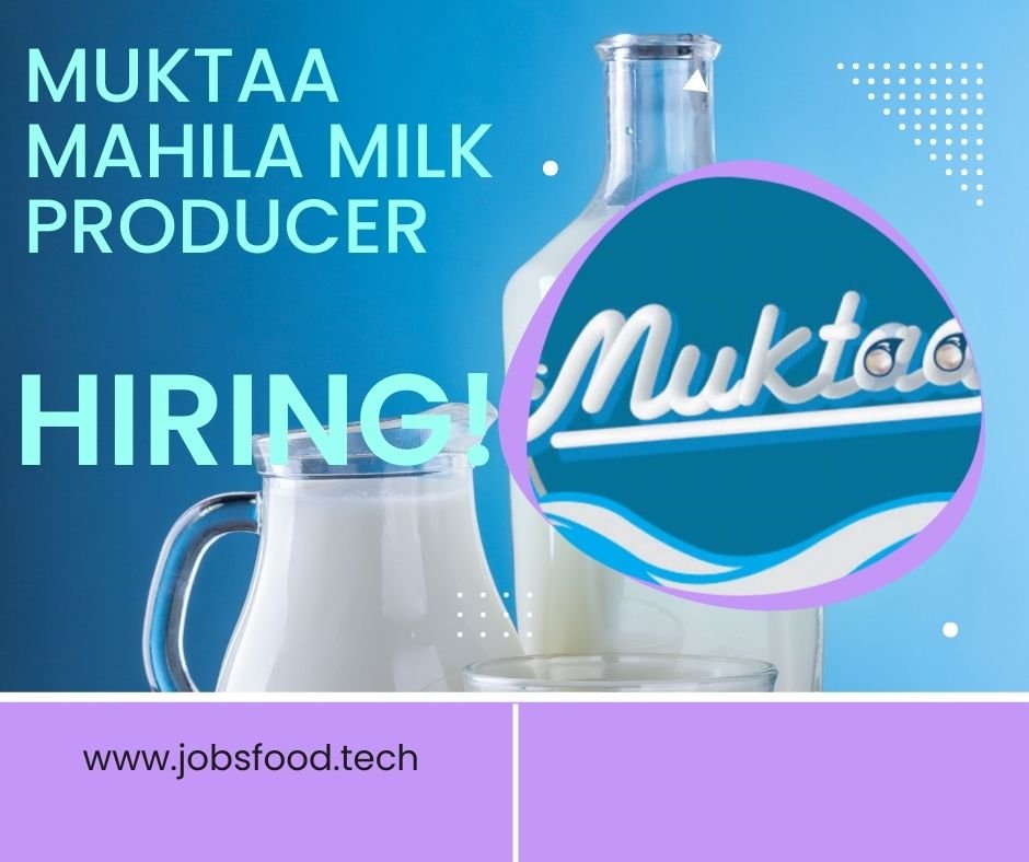 Vacancy for Any Graduate : Mahila Milk Producer