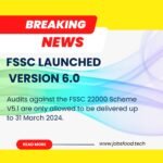 FSSC 22000 version 6 | Check Major Changes in Vol 5.1