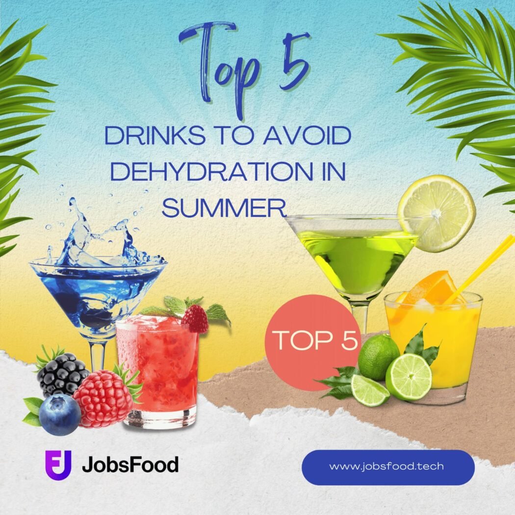 Top 5 Drinks to avoid Dehydration in Summer 