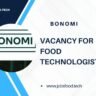 Vacancy for Food Technologist