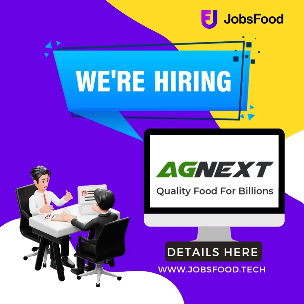 Job Opening in Food Testing Laboratory Agnext