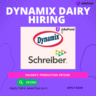 Job Vacancy in Dynamix Dairy Baramati