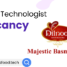 Opening for Junior Quality Assurance (Food Industry)